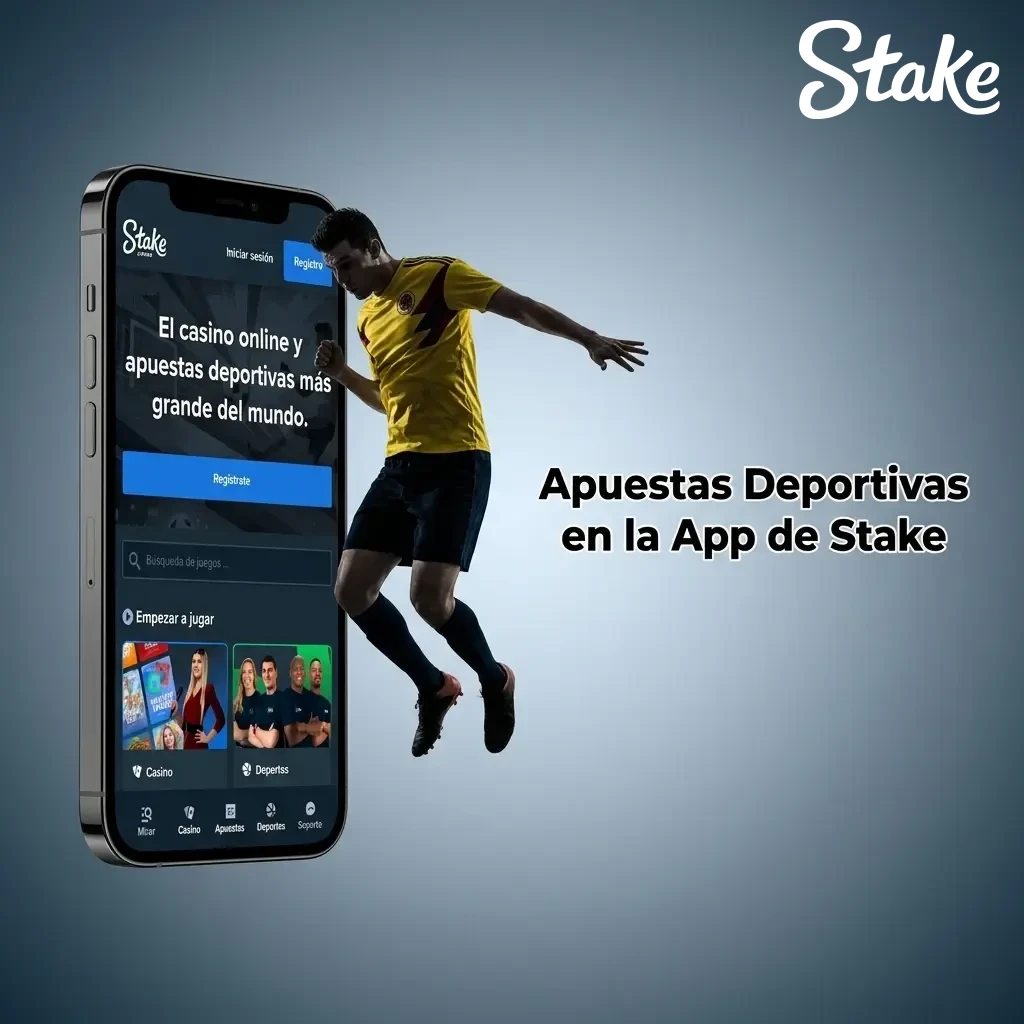 Apuestas deportivas en la app de Stake Colombia: fútbol, tenis, básquetbol, MMA y más con cuotas competitivas