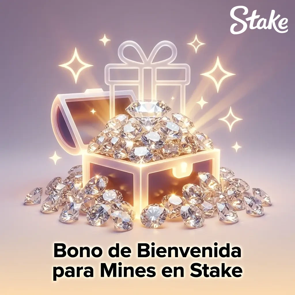 Bono de bienvenida COP 50.000 para nuevos jugadores en Stake Colombia disponible para usar en Mines