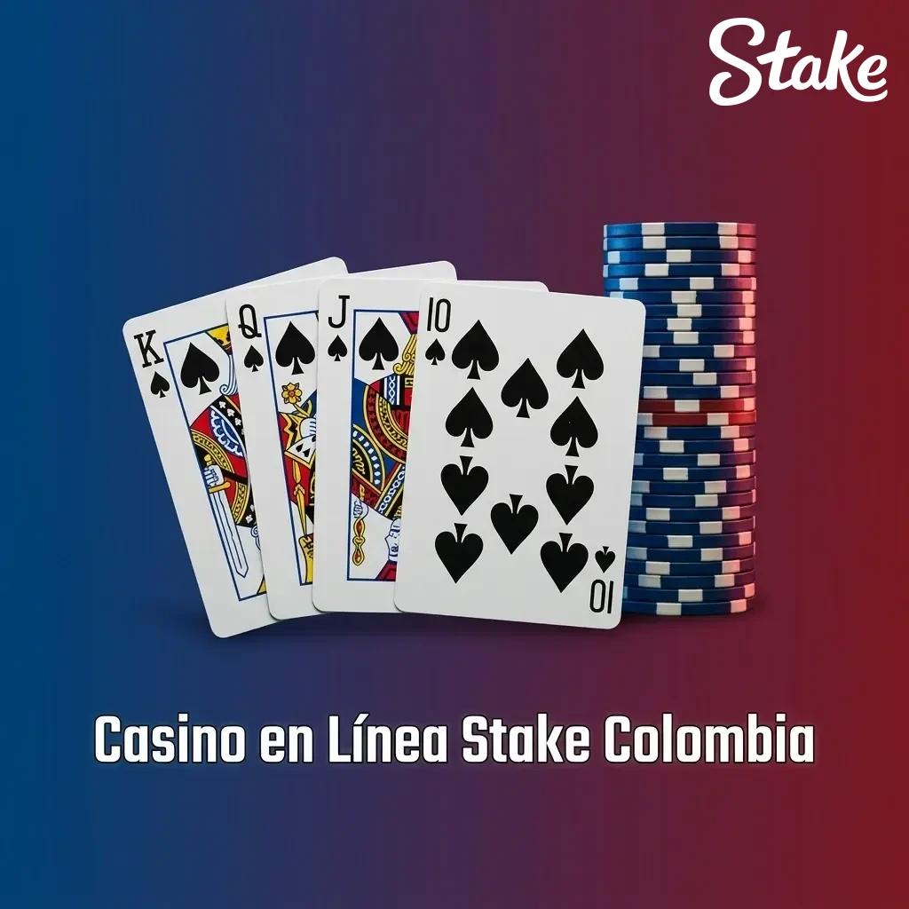 Casino en línea Stake Colombia con más de 3.000 juegos: slots, ruleta, blackjack, baccarat y juegos originales