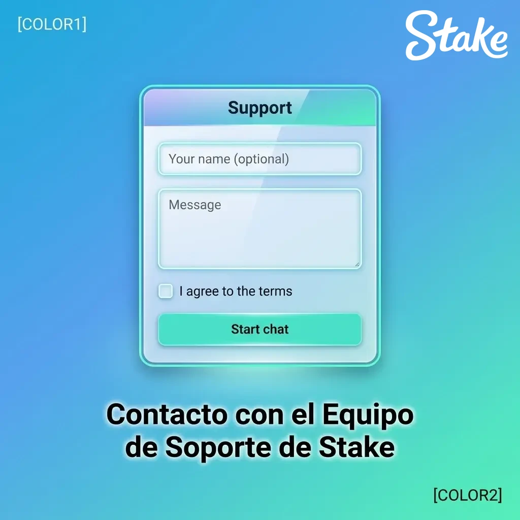 Equipo de soporte de Stake: chat en vivo, correo y centro de ayuda para depósitos y retiros