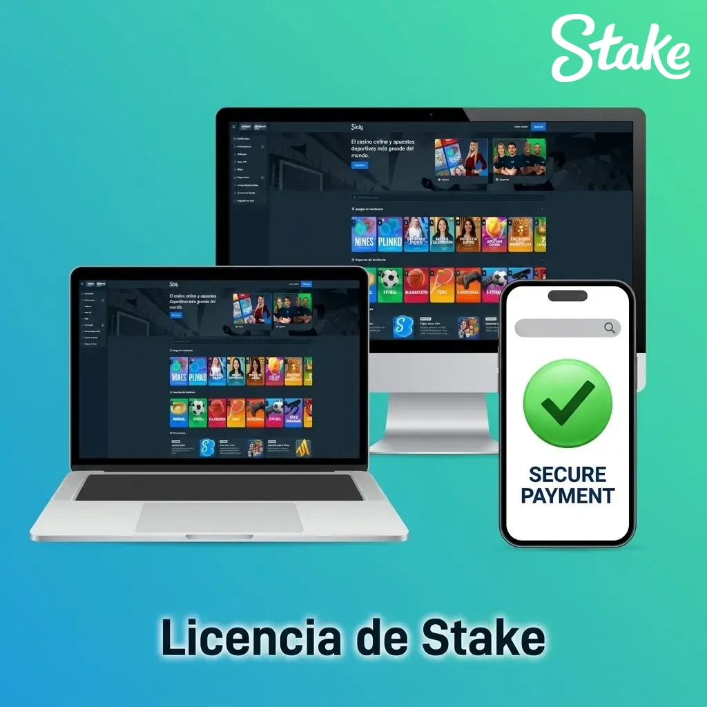 Licencia oficial de Stake emitida por Curaçao Gaming Authority número OGL/2024/1451/0918 para jugadores colombianos