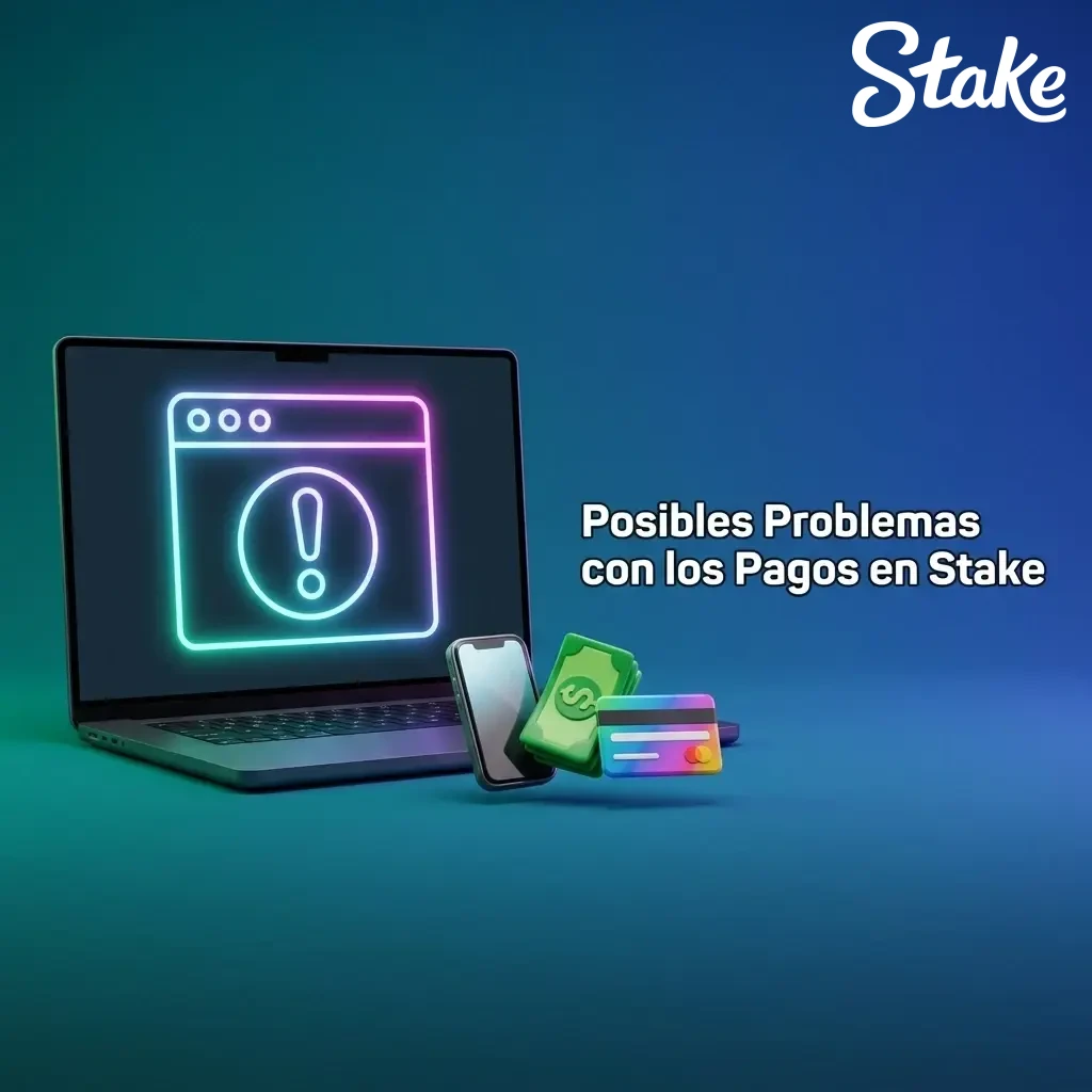 Problemas comunes con pagos en Stake: depósitos, retiros, verificación y transacciones duplicadas