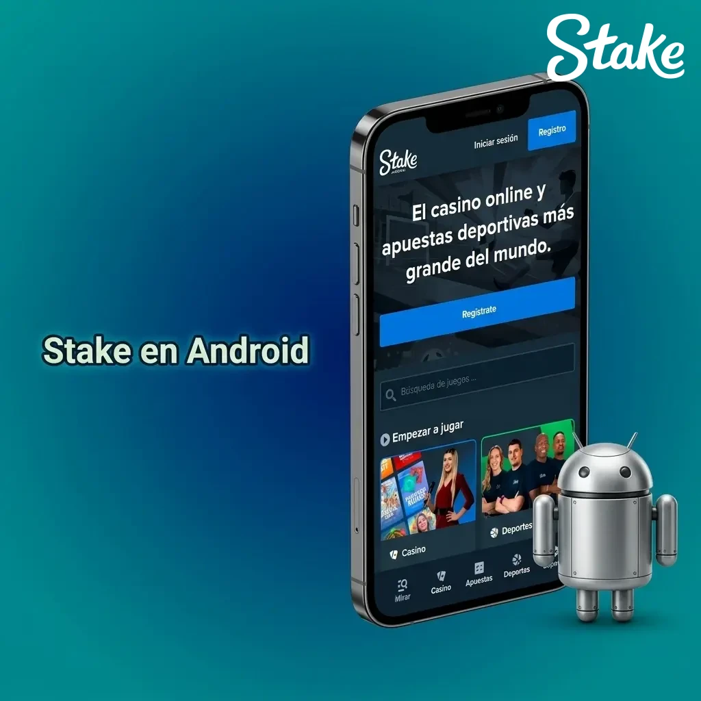 Instalación de la PWA de Stake en Android: añadir acceso directo a la pantalla de inicio desde Chrome