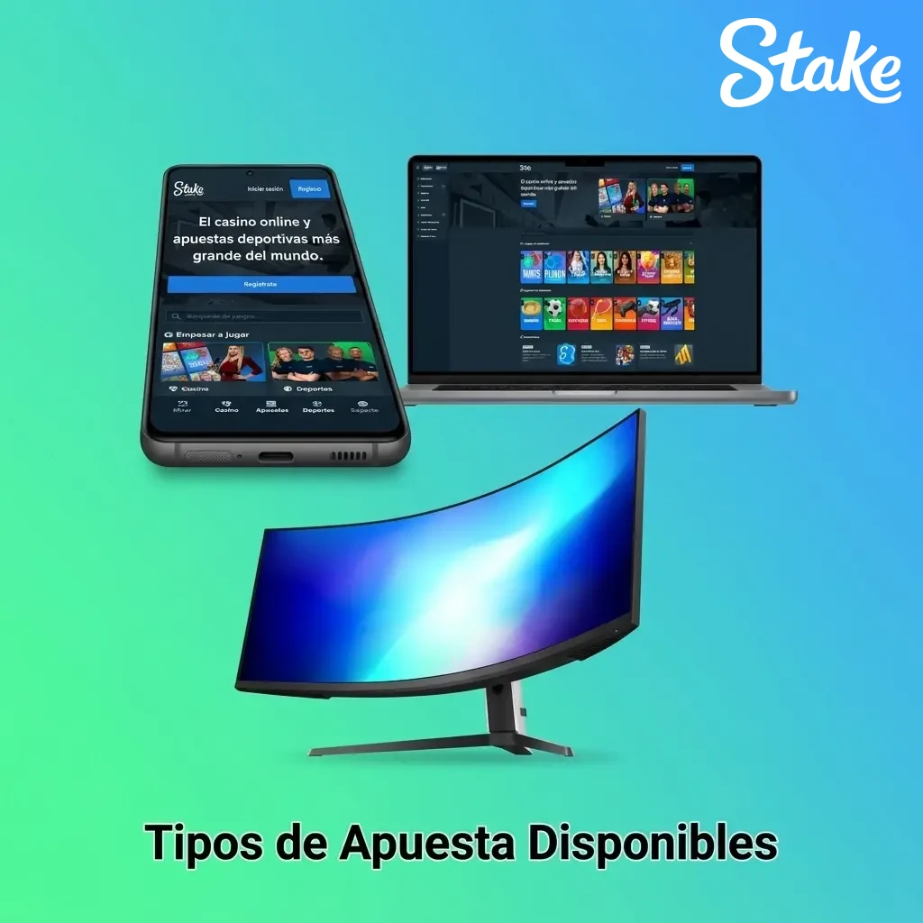 Tipos de apuesta en Stake Colombia: simple, parlay, sistema y acumuladora para maximizar ganancias