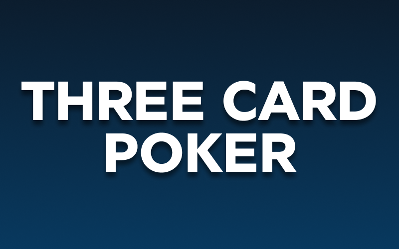 Disfruta de rondas dinámicas y trepidantes apostando al clásico Three Card Poker en Stake.